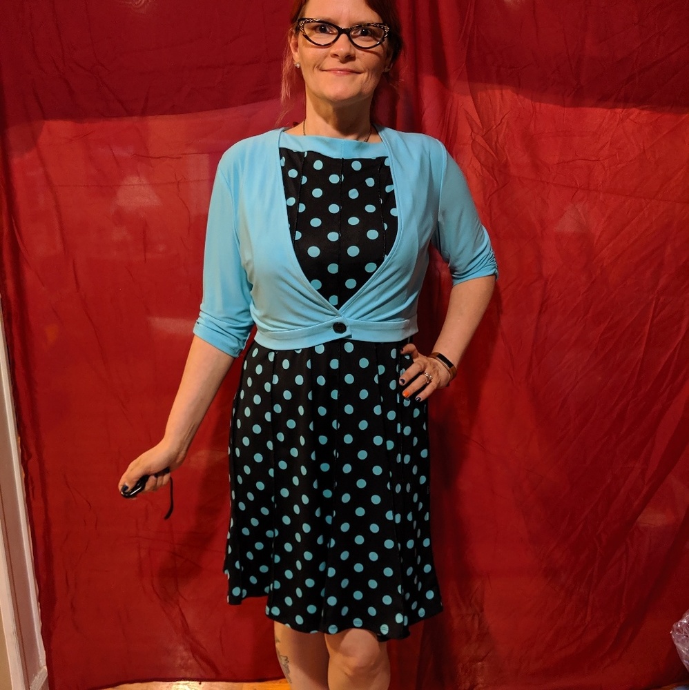 Casual Fun Polka Dot Dress